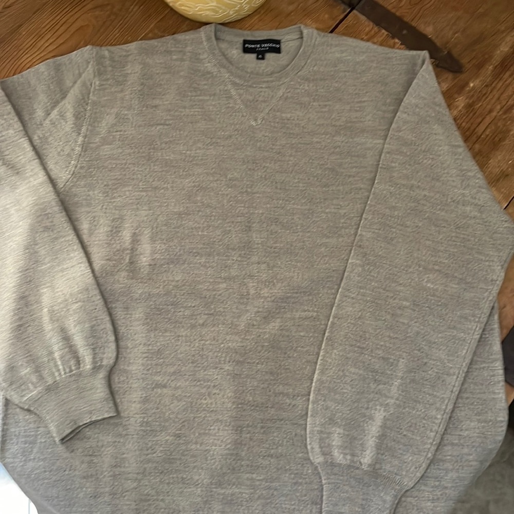 Mens Italian Crewneck Sweater
